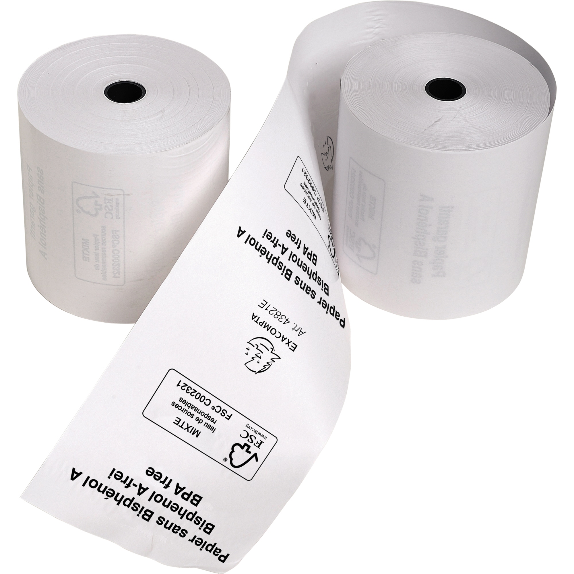 Exacompta Thermorolle 80mmx72m 55g FSC Verwendung für Registrierkassen