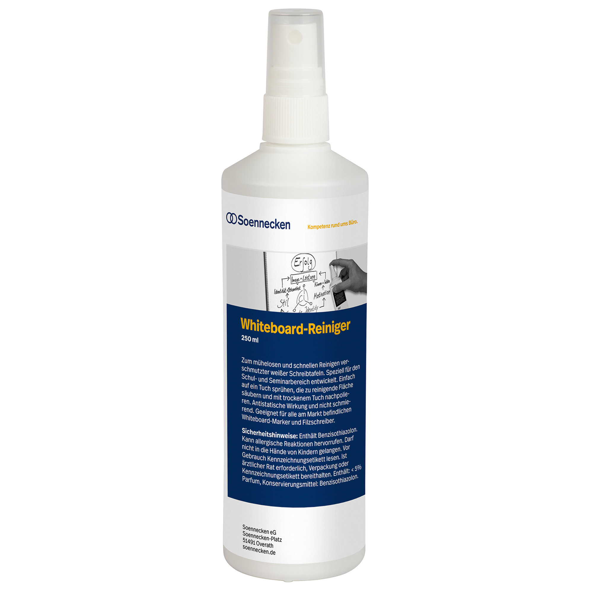 Soennecken Whiteboard Reinigungsspray 250ml