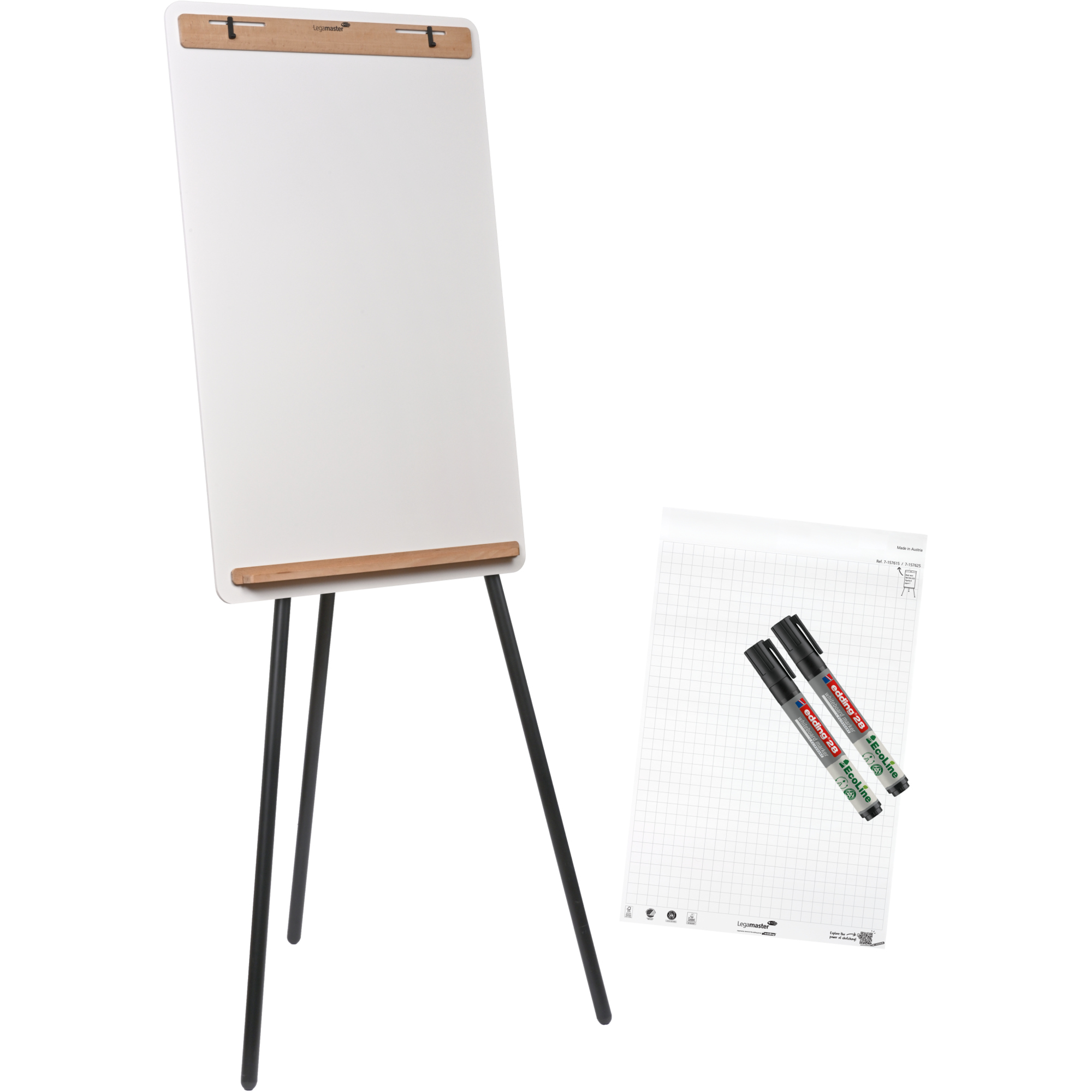 Legamaster Flipchart SKETCH INFINITE Stahl weiß FSC
