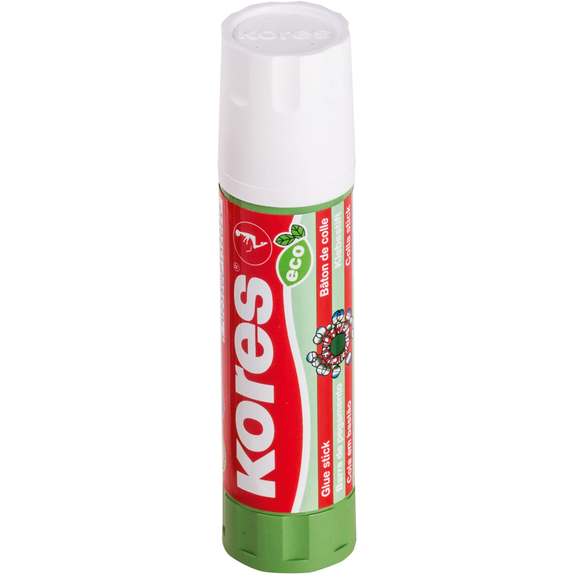 Kores Klebestift Eco 20g 85% nachwachsenden Rohstoffe