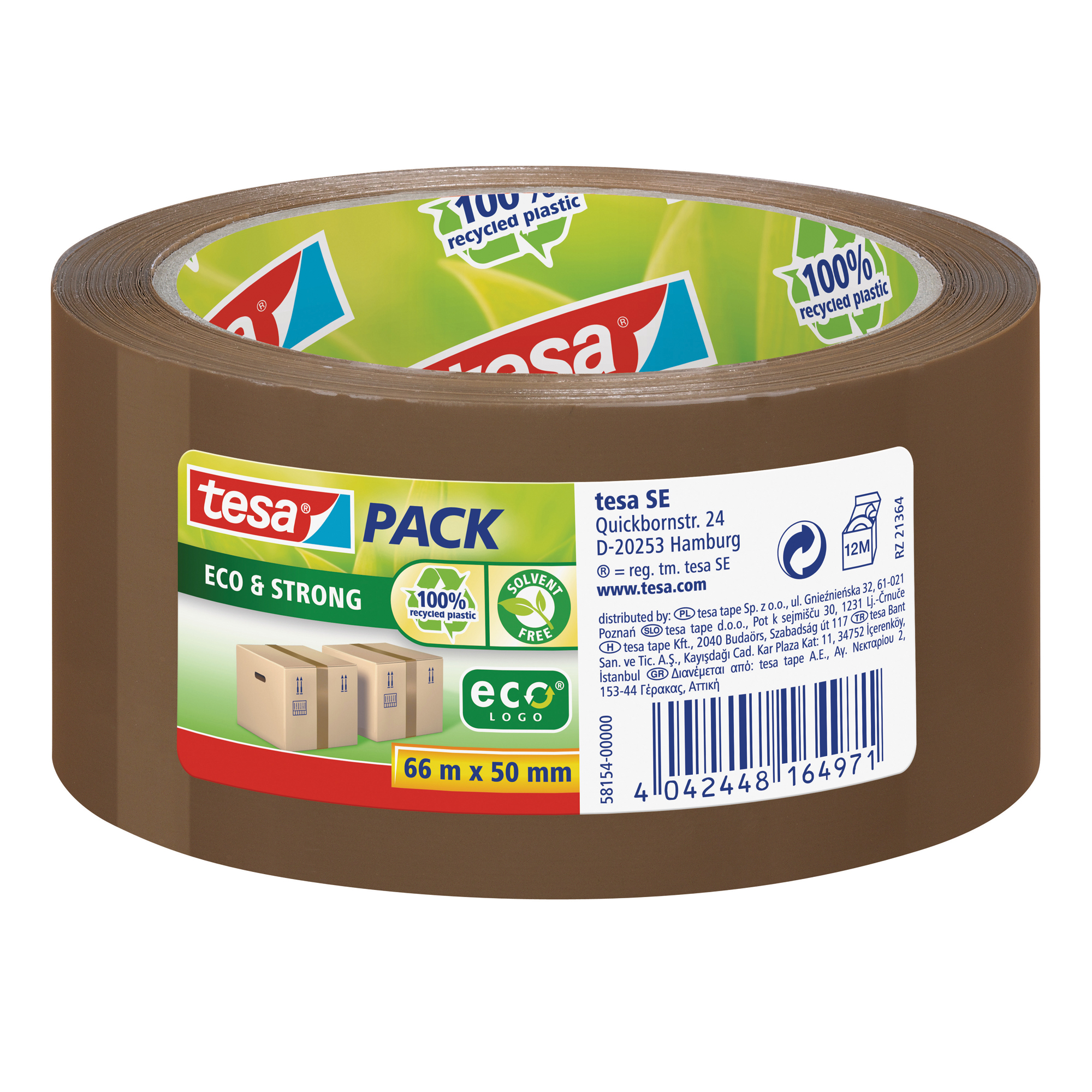tesa® Packband tesapack® Eco & Strong ohne Aufdruck