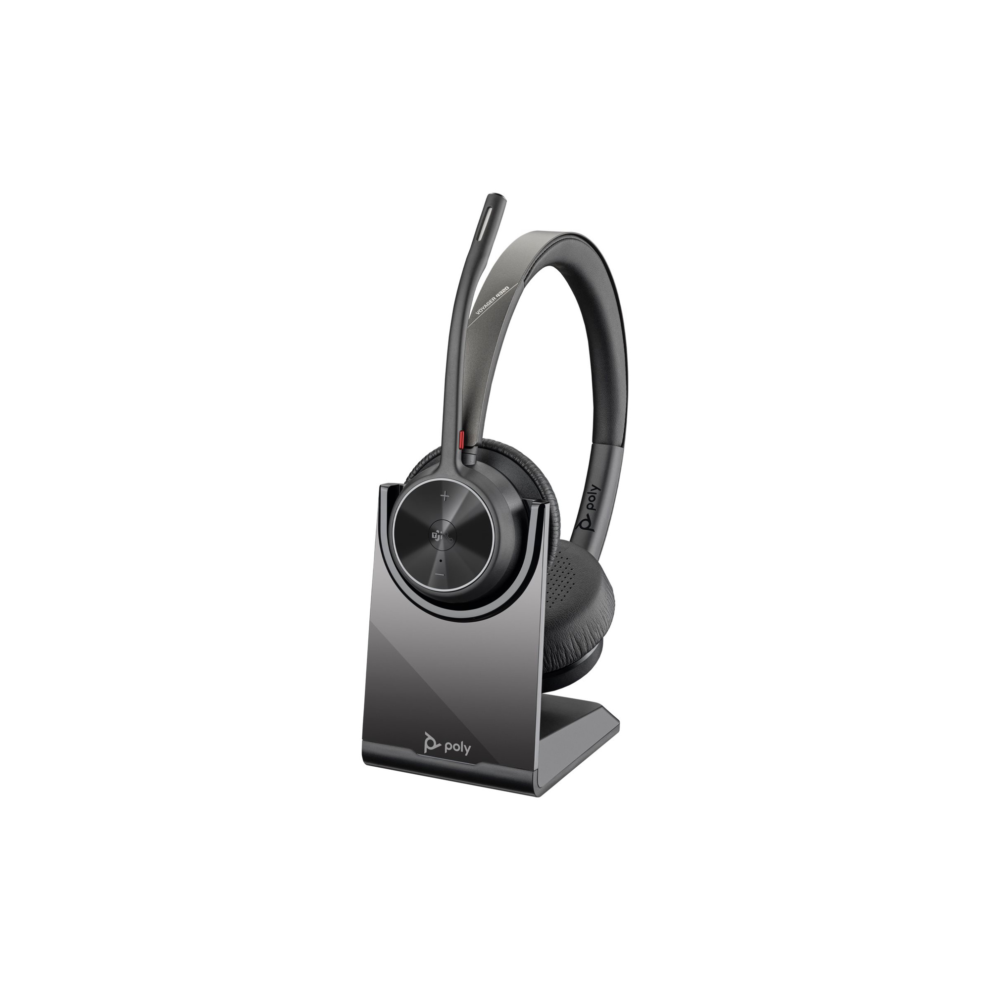 POLY Headset Voyager 4320 On-Ear BT kalbellos USB-A Binaural Reichweite bis 50m ohraufliegend
