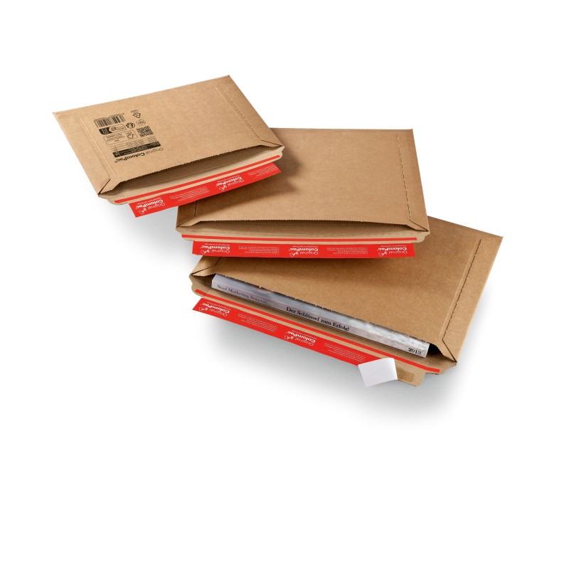 ColomPac Wellpappversandtasche braun FSC
